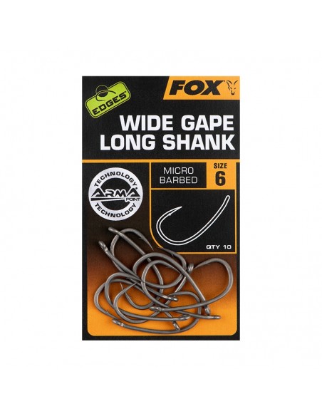 Fox Wide Gape Long Shank