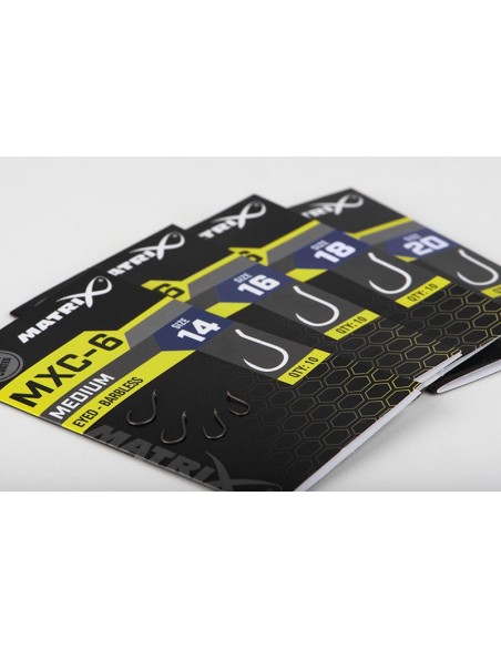 Matrix MXC-6 Barbless Hooks