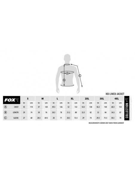 Fox Collection HD Lined Jacket