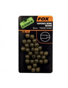 Fox Tapered Bore Beads 6mm