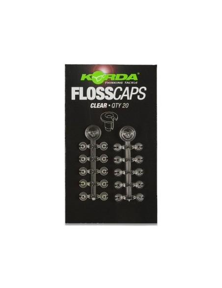 Korda Floss Caps Clear