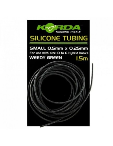 Korda Silicone Tubing 0.5mm Green