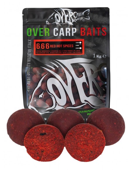 Over Carp Baits 666 Red Hot Spices 5 Kg