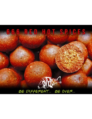 Over Carp Baits 666 Red Hot Spices 5 Kg