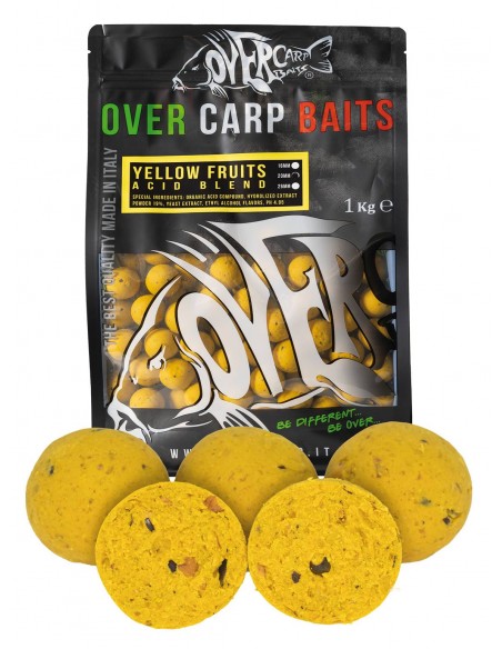 Over Carp Baits Yellow Fruits Acid Blend 1 Kg