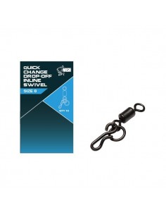 Nash Quick Change Drop Off Inline Swivel Size 8
