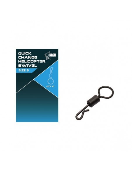 Nash Quick Change Helicopter Swivel Size 8