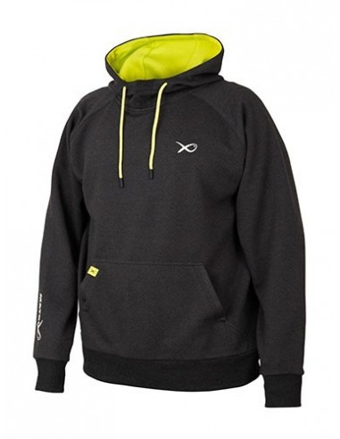 Matrix Minimal Black Marl Hoody
