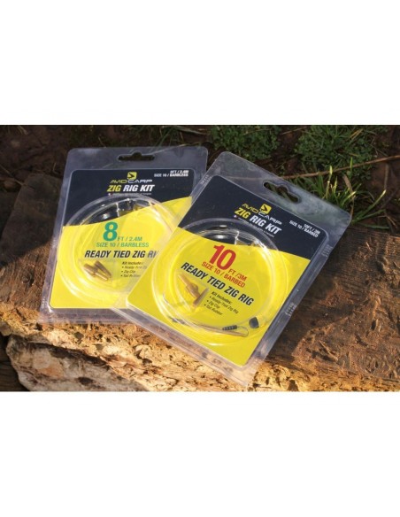 Avid Carp Zig Rig Kit 3m Barbed
