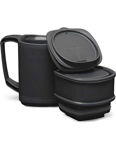 RidgeMonkey Thermo Mug DLX Brew Set Grey