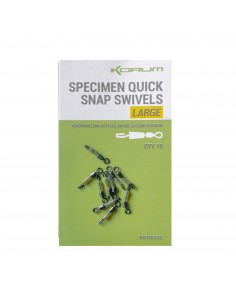 Korum Specimen Quick Snap Swivels