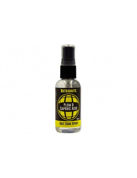 Nutrabaits Plum E Caproic Acid Bait Soak Spray 50ml