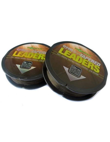 Korda Subline Tapered Leaders 5x12m