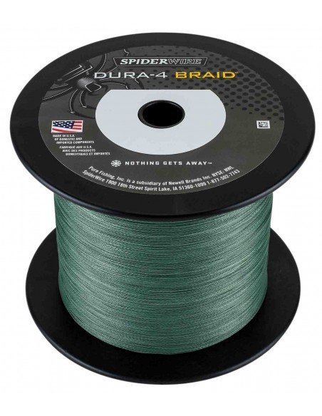 Spiderwire Dura 4 Green Braid 1800m