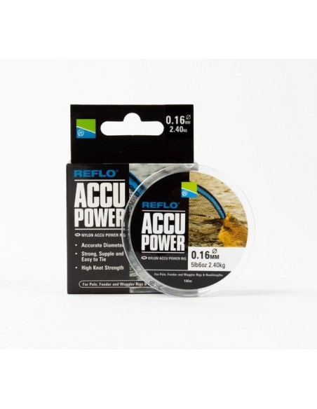 Preston Accu Power Rig Mono 100m