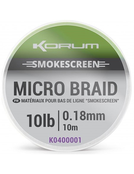Korum Smokescreen Micro Braid 10m