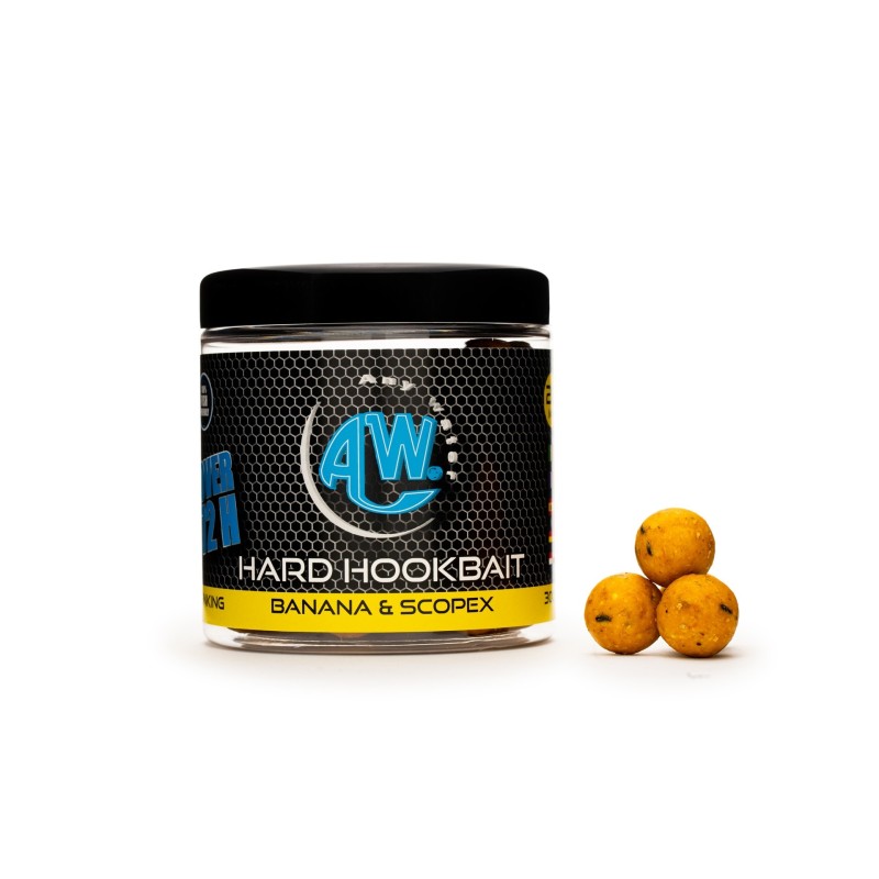 Any Water Hard Hookbait Boilies Banana & Scopex