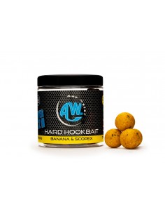 Any Water Hard Hookbait Boilies Banana & Scopex 2