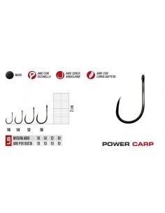 Gamakatsu Power Carp Ring Eye Barbless