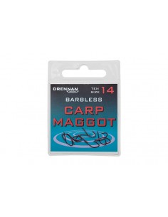 Drennan Carp Maggot Barbless Hooks