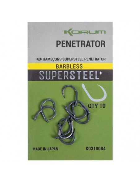 Korum Barbless Penetrator Hook