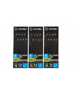 Matrix MXC-3 Barbless Bait Bands Rigs