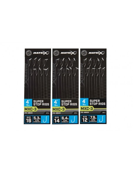 Matrix MXC-3 Barbless Super Stop Rigs 4"