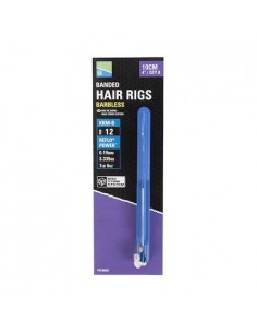 Preston KKM-B Banded Hair Rigs Barbless