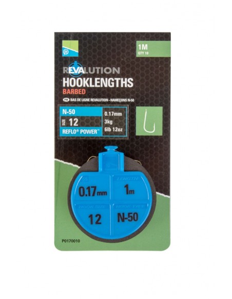 Preston N50 Revalution Hooklengths