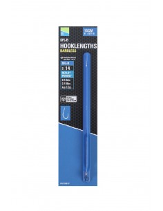 Preston SFL-B Spade Barbless Hooklenghts
