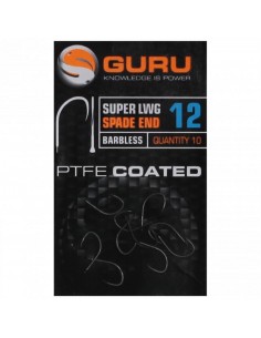 Guru Super LWG Barbless Spade Hooks