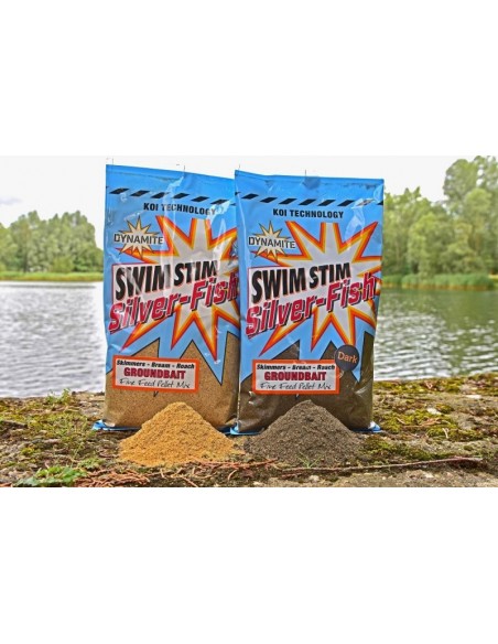 Dynamite Swim Stim Silver Fish Groundbait Dark 900 gr