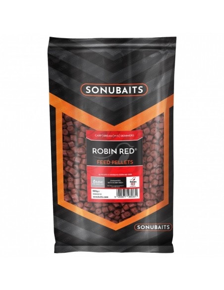 Sonubaits Feed Pellet Robin Red (Forati) 8mm 900gr