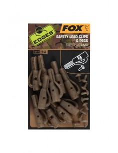 Fox Camo Safety Lead Clip & Pegs Size 7