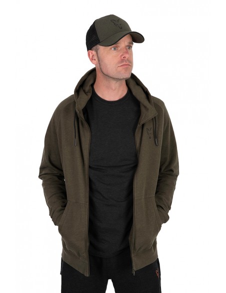 Fox Collection Lw Hoody Green & Black