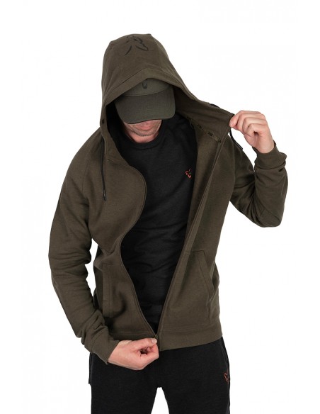 Fox Collection Lw Hoody Green & Black