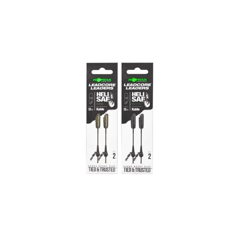 Korda Kable Leadcore Leader Ring Swivel 50cm