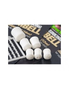 Korda Slow Sinking Dumbells Banoffee - White 2