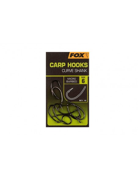 Fox Carp Hooks Curve Shank