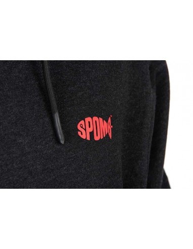 Spomb Black Marl Hoody