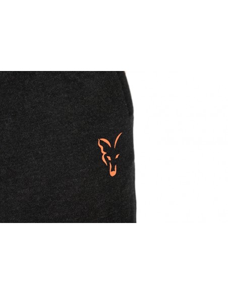 Fox Collection Joggers Black & Orange New
