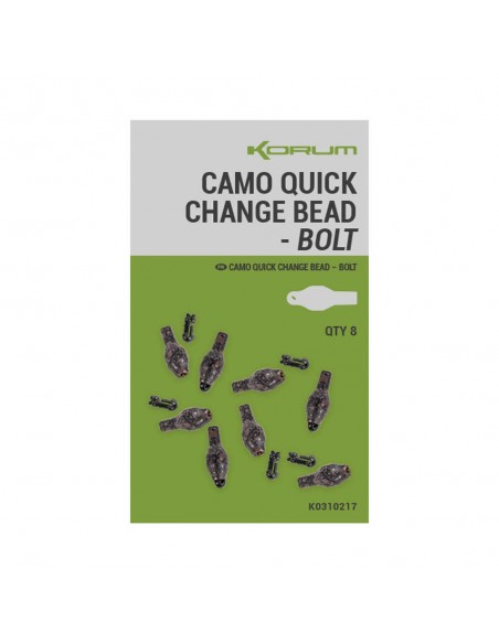 Korum Camo Quick Change Bead Bolt