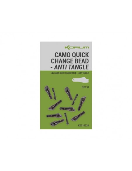 Korum Camo Quick Change Bead Anti Tangle
