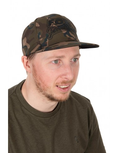 Fox Camo Flat Peak Snapback Cap