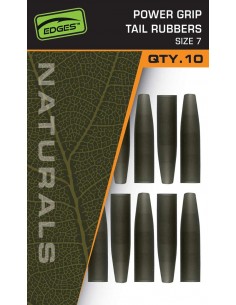 Fox Edges Naturals Power Grip Tail Rubbers - Size 7