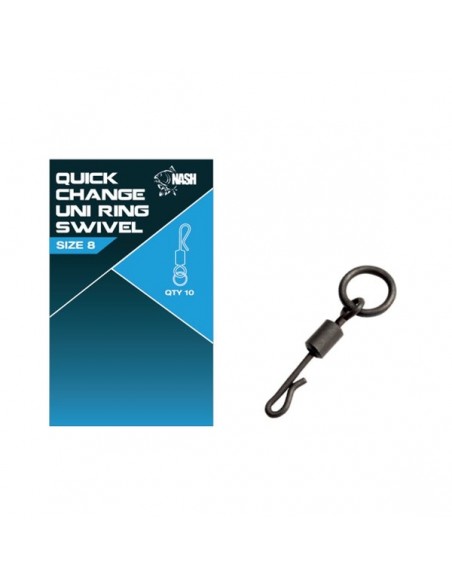 Nash Quick Change Ring Swivel Size 8