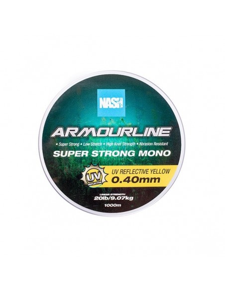 Nash Armourline Super Strong Mono Uv Yellow