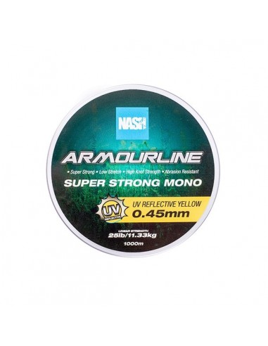 Nash Armourline Super Strong Mono Uv Yellow