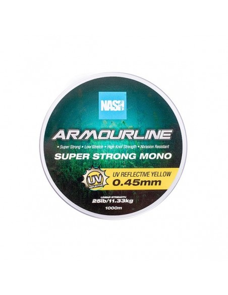 Nash Armourline Super Strong Mono Uv Yellow