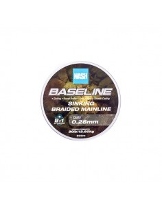 Nash Baseline Sinking Braid Camo 600 MT 2